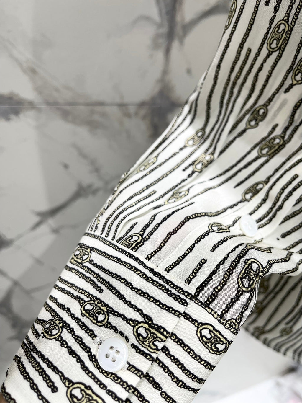 CELINE 26S SILK SHIRT 430