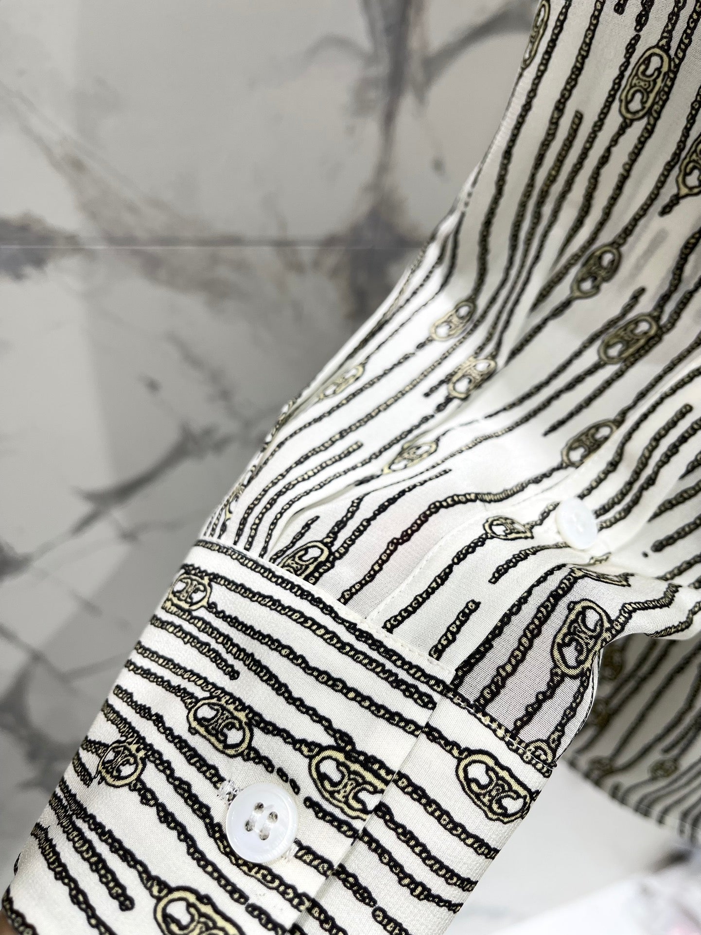 CELINE 26S SILK SHIRT 430