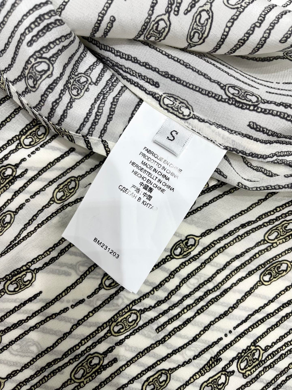 CELINE 26S SILK SHIRT 430