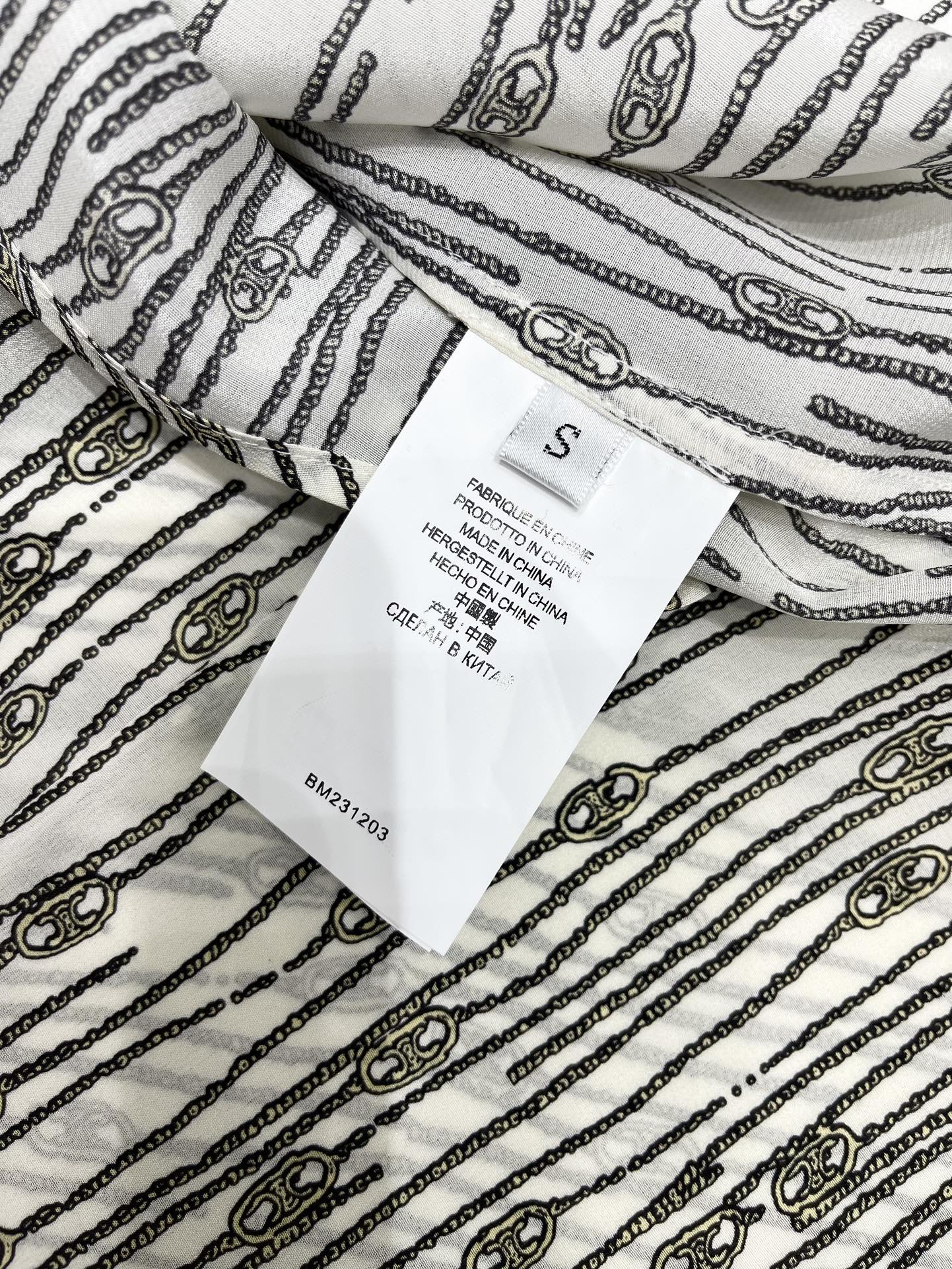 CELINE 26S SILK SHIRT 430