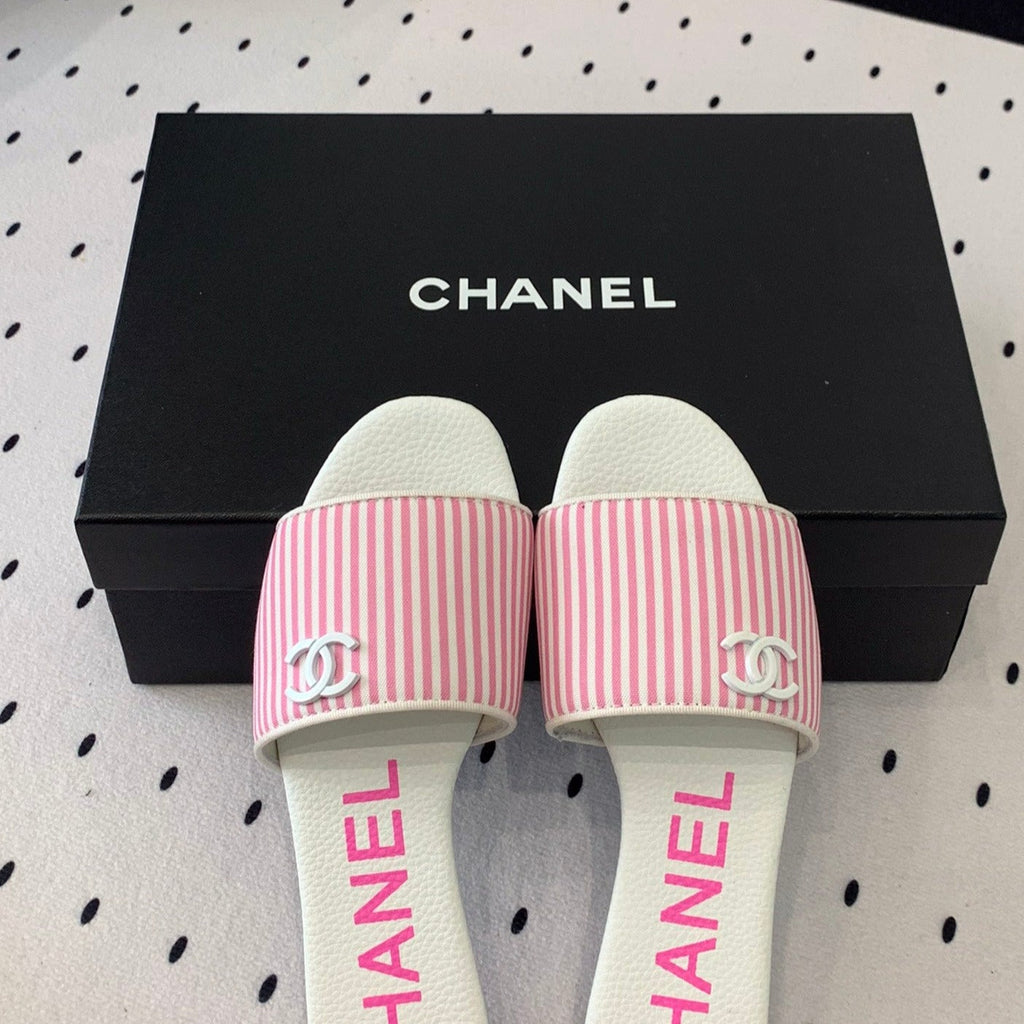 MULES pink LAMBSKIN