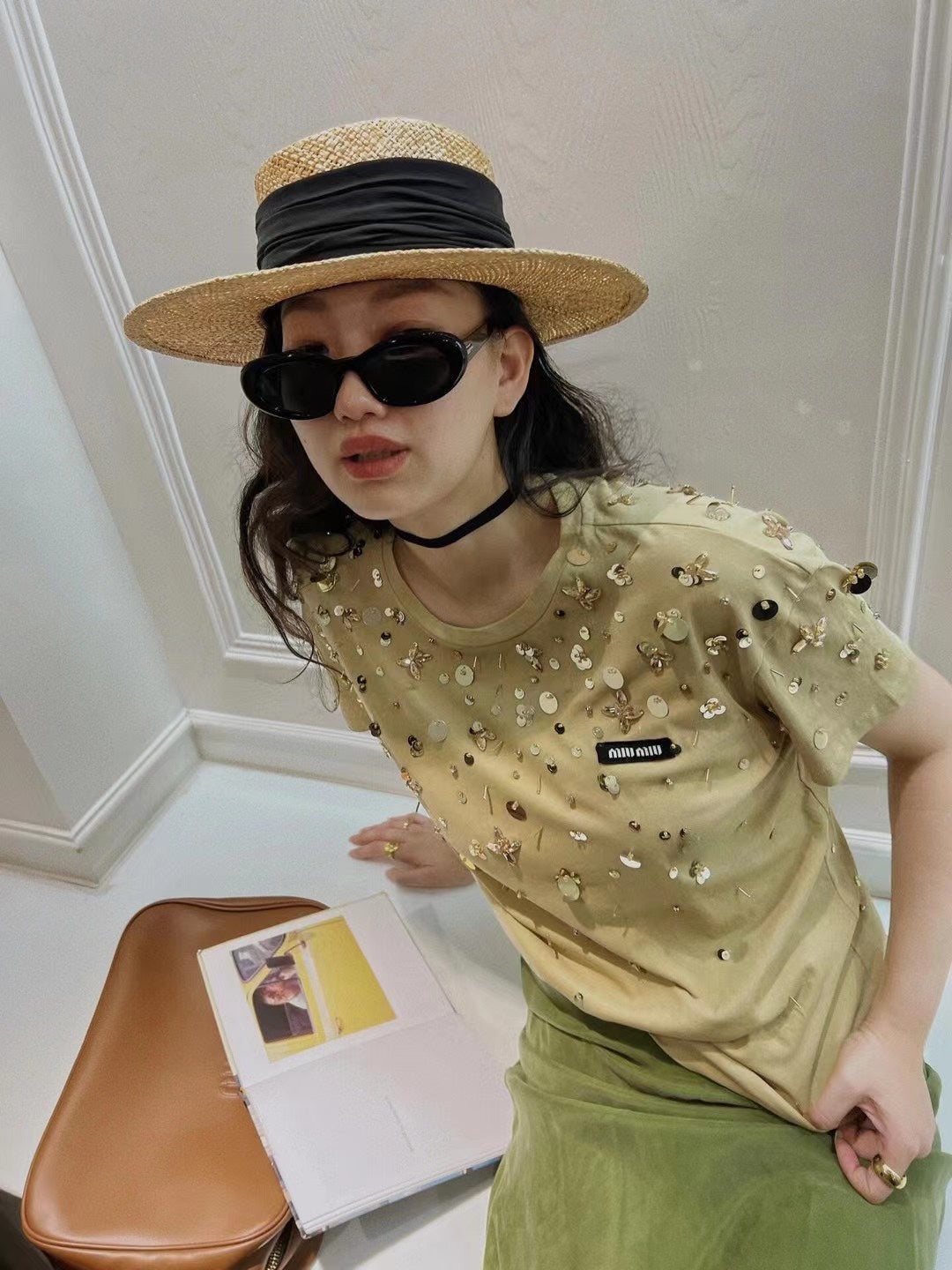MIUMIU T-SHIRT STYLE 210