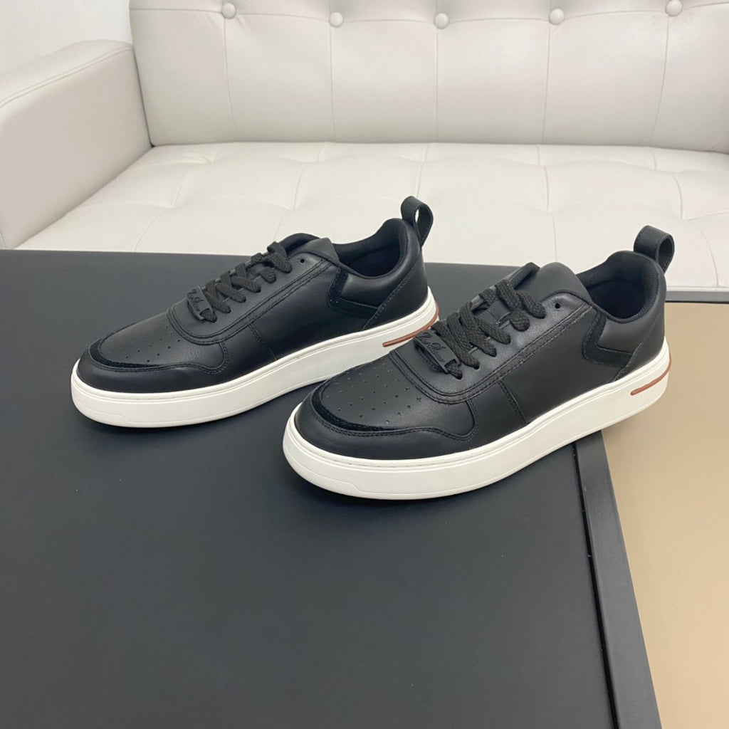LP NEWPORT 2.0 WALK SNEAKERS BLACK CALFSKIN