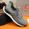PRA SNEAKER IN LIGHT GREY BREATHABLE KNIT FABRIC