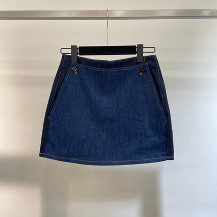 FENDI 26S DENIM SKORT 352