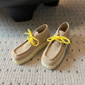 MIUMIU 26S CHUKKA BOOTS IN LIGHT BROWN SUEDE