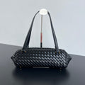 SHOULDER BAG 37 IN BLACK LAMBSKIN