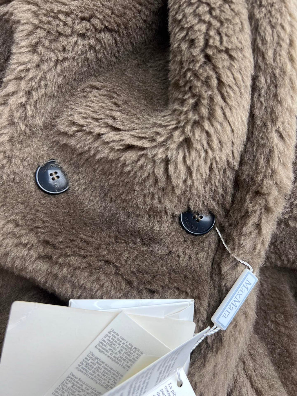 MAXMARA 25S LONG TEDDY COAT STYLE 248