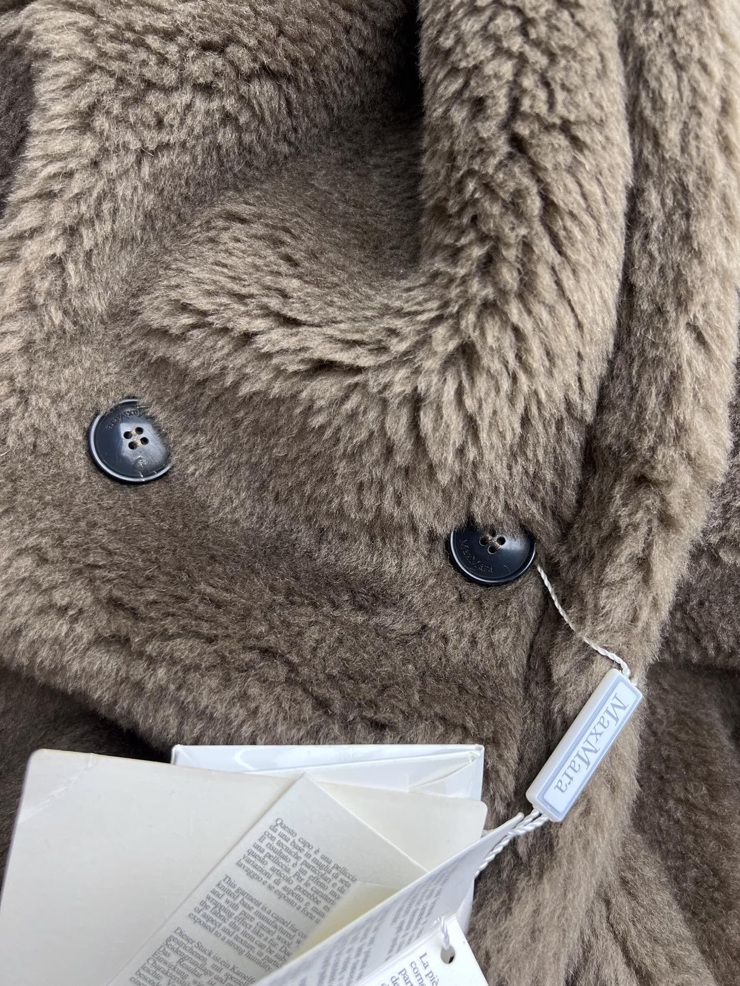 MAXMARA 25S LONG TEDDY COAT STYLE 248