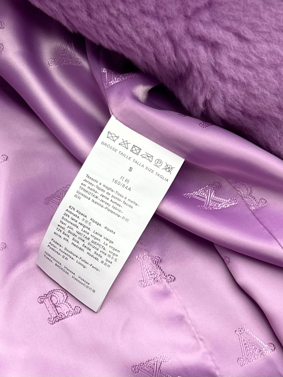 MAXMARA 25S LONG TEDDY COAT STYLE 256