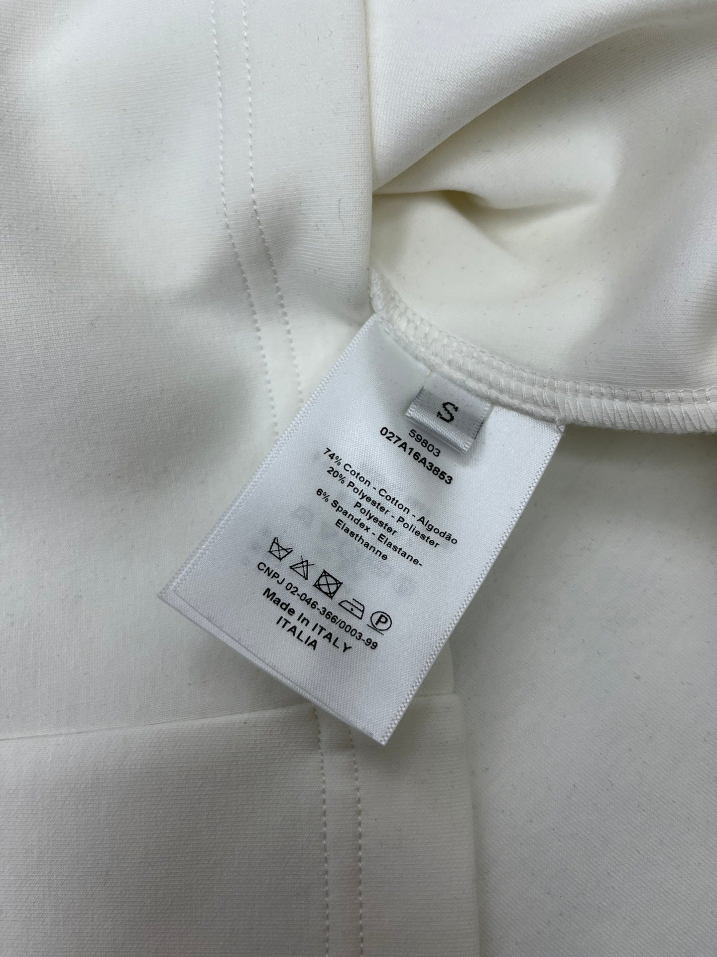DIOR 25S LONG HOODED DRESS STYLE 067