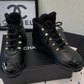 ANKLE BOOTS IN BLACK CALFSKIN 971629