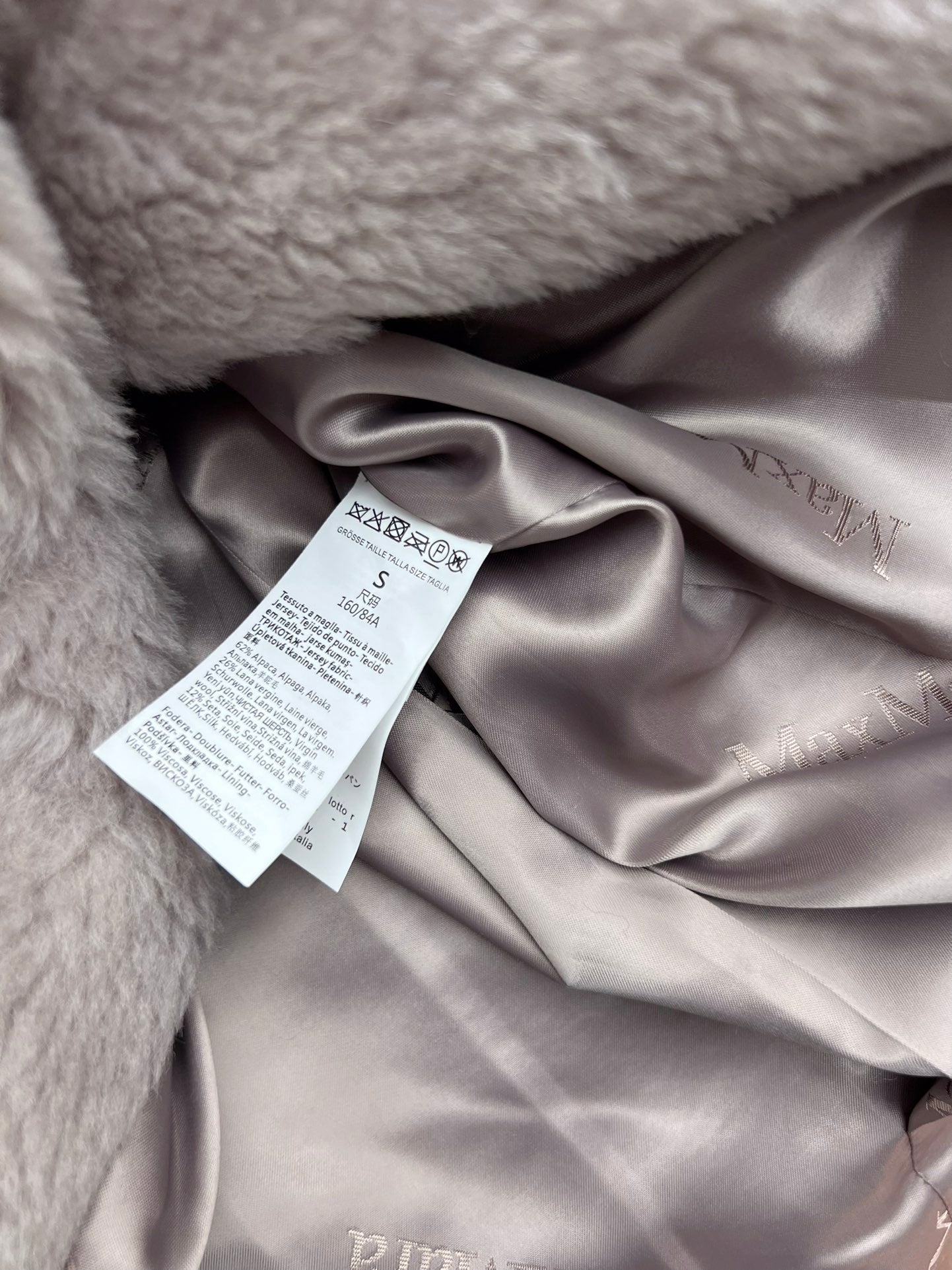 MAXMARA 25S LONG TEDDY COAT STYLE 263