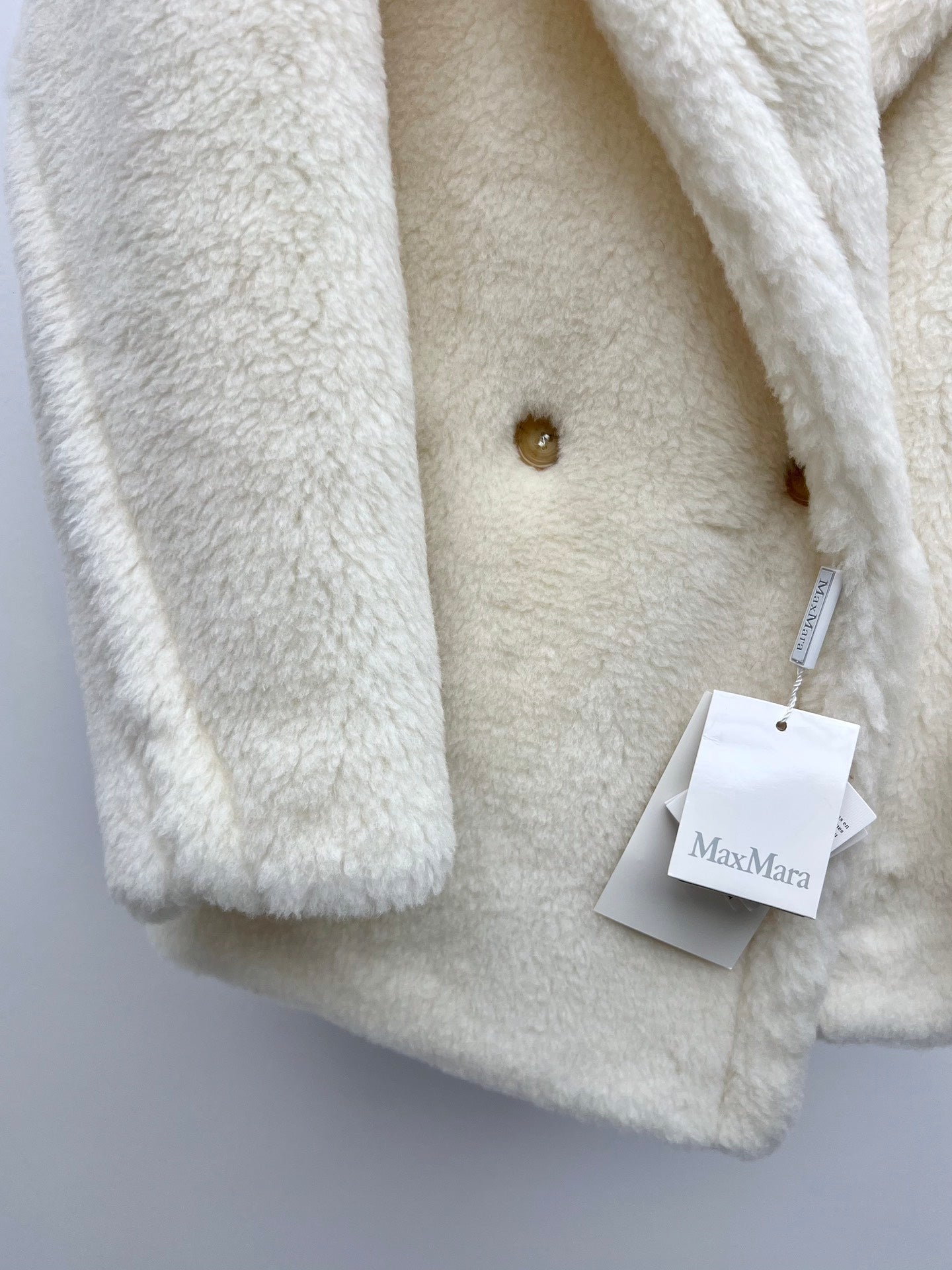 MAXMARA 25S CROPPED TEDDY JACKET STYLE 245