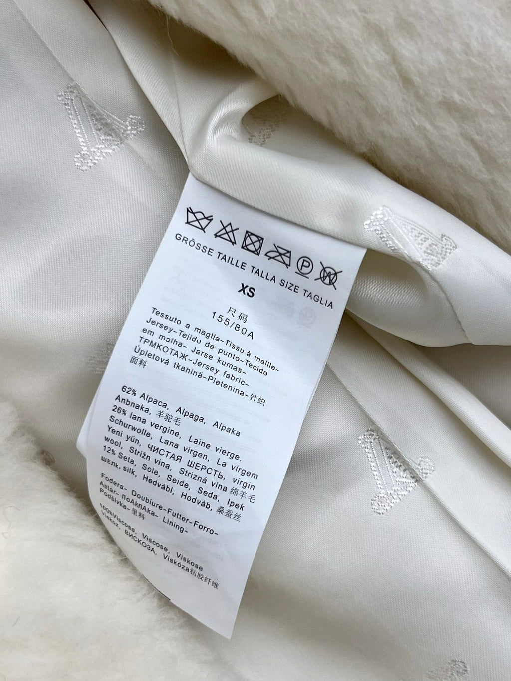 MAXMARA 25S CROPPED TEDDY JACKET STYLE 245