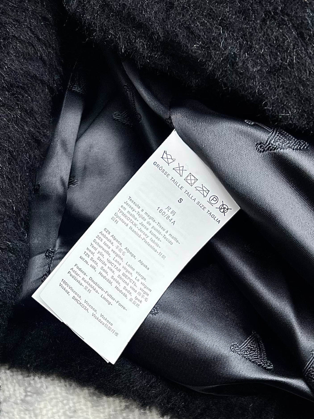 MAXMARA 25S CROPPED TEDDY JACKET STYLE 244