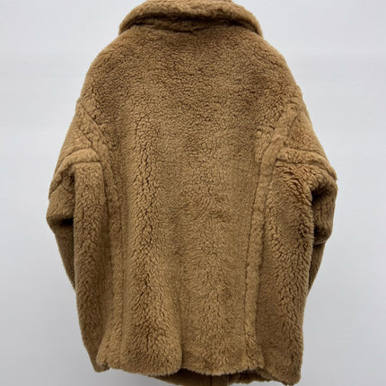 MAXMARA 25S CROPPED TEDDY JACKET STYLE 243