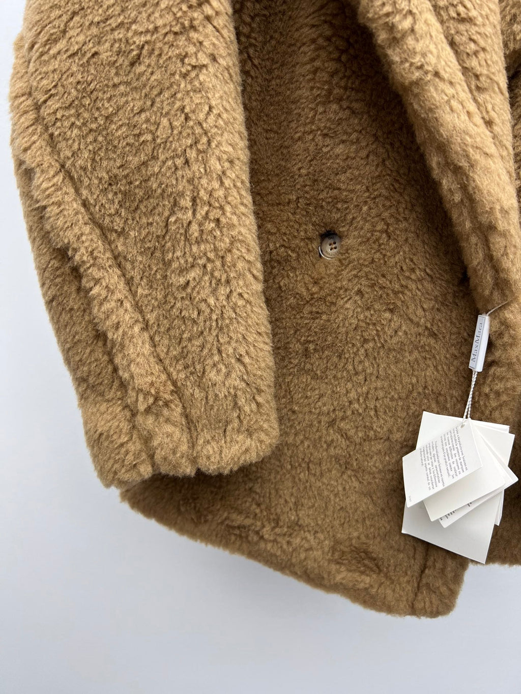 MAXMARA 25S CROPPED TEDDY JACKET STYLE 243