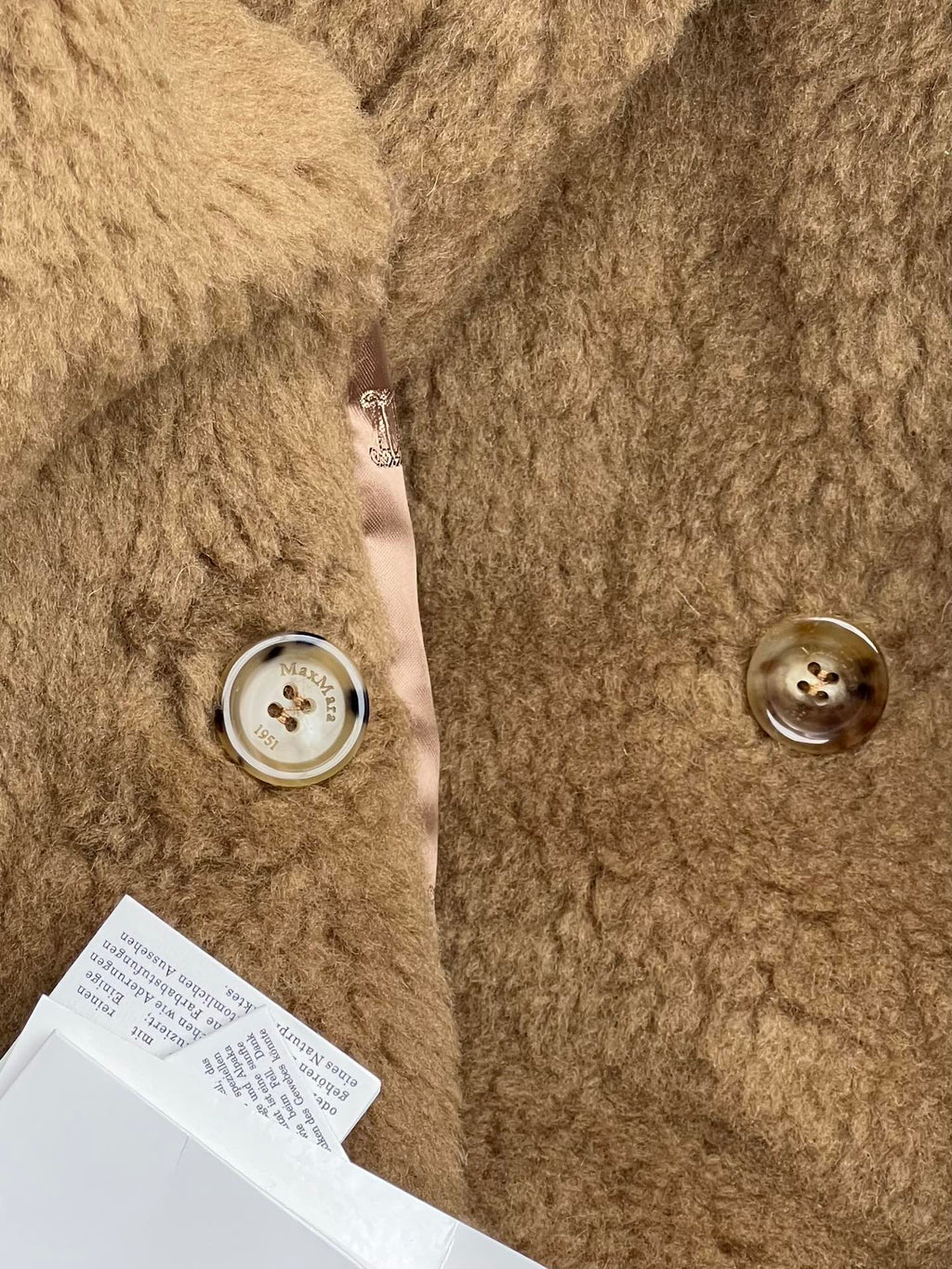 MAXMARA 25S CROPPED TEDDY JACKET STYLE 243