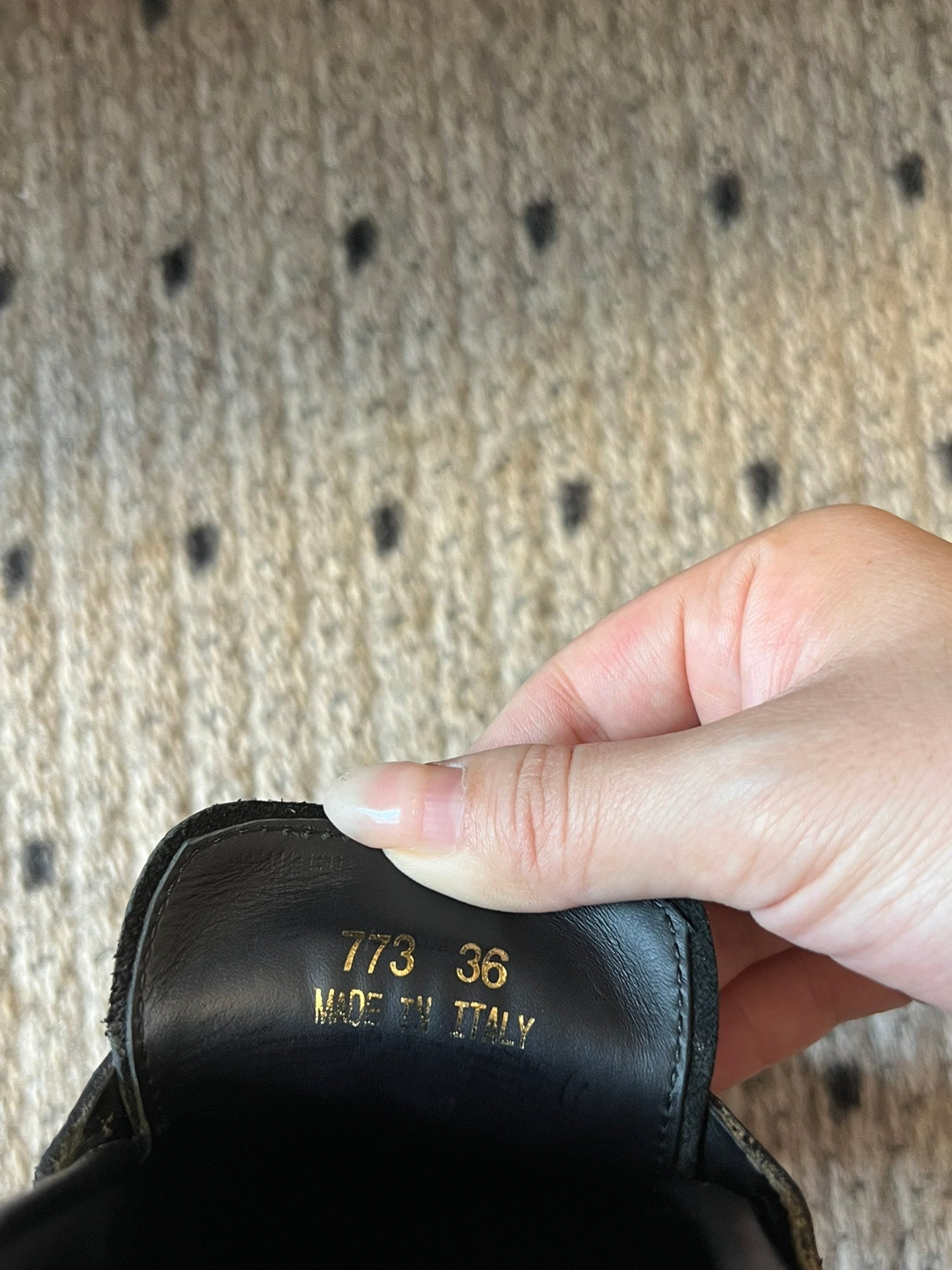 MIUMIU 26S PENNY LOAFERS IN BLACK CALFSKIN GOLD HARDWARE