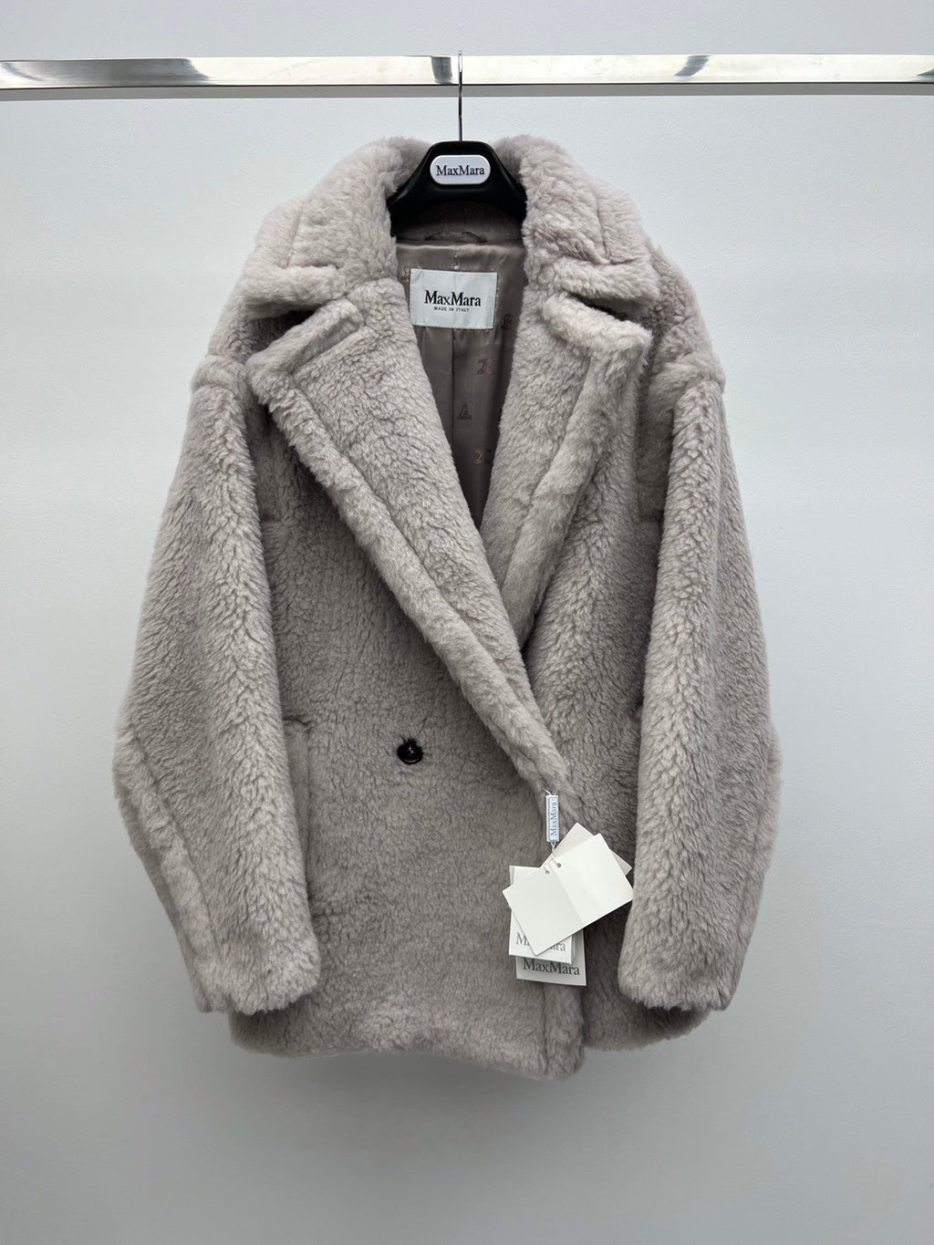 MAXMARA 25S CROPPED TEDDY JACKET STYLE 246