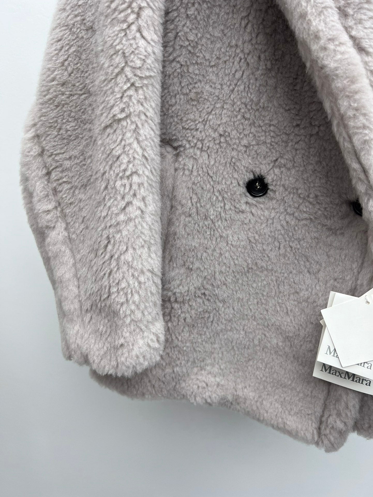 MAXMARA 25S CROPPED TEDDY JACKET STYLE 246