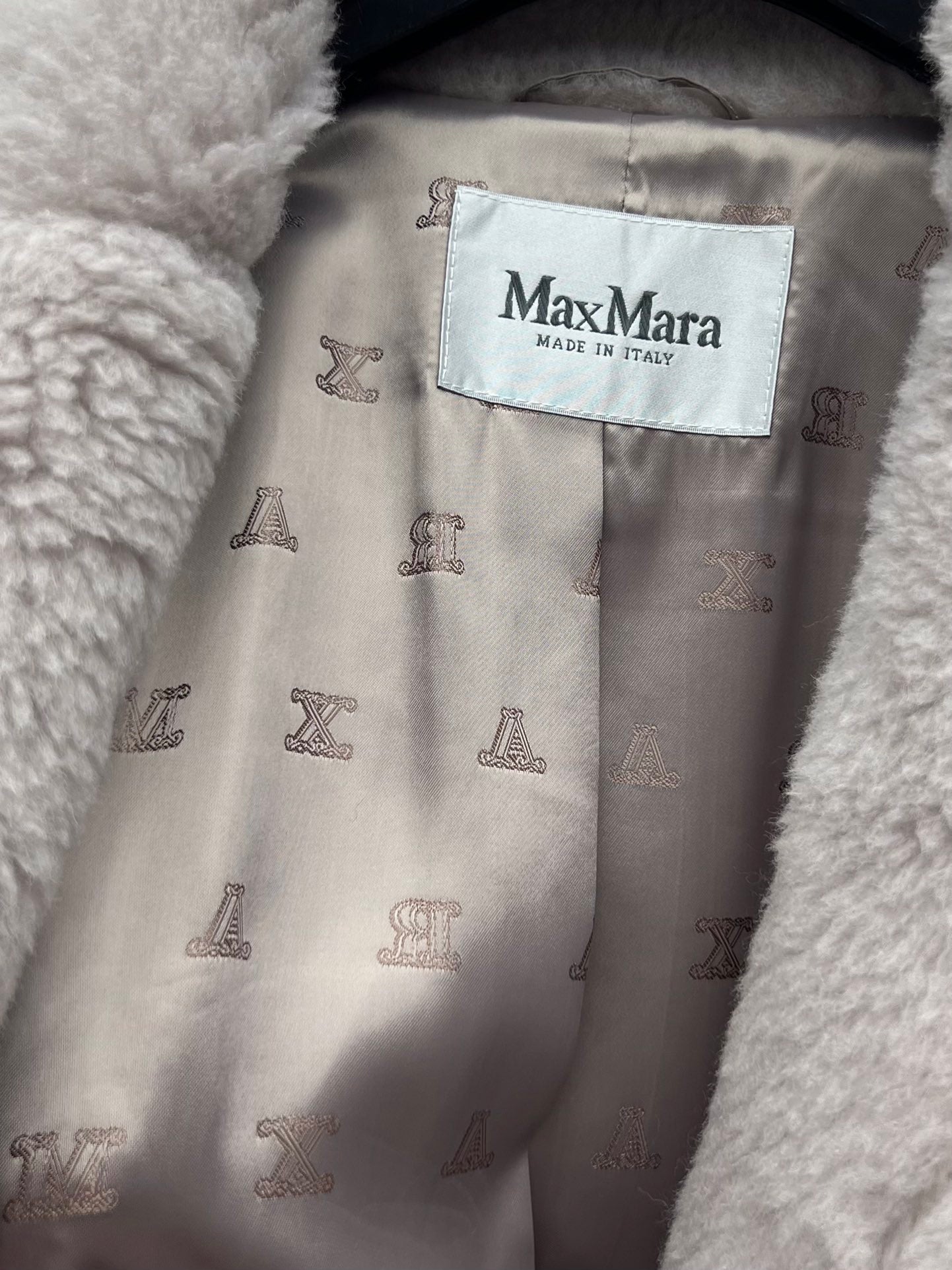 MAXMARA 25S CROPPED TEDDY JACKET STYLE 246