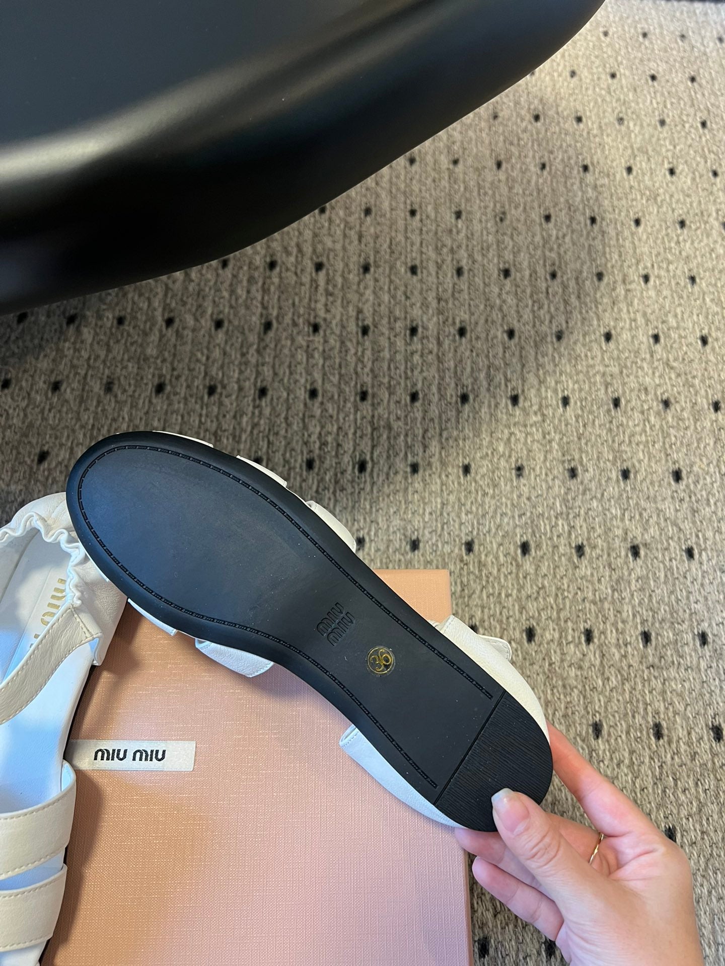 MIUMIU 26S FISHERMAN SANDALS IN WHITE RUCHES NAPPA CALFSKIN
