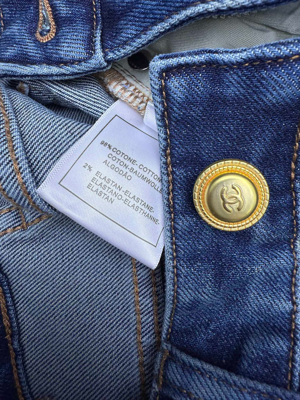 CHANEL 26S STRAIGHT-LEG JEANS 760