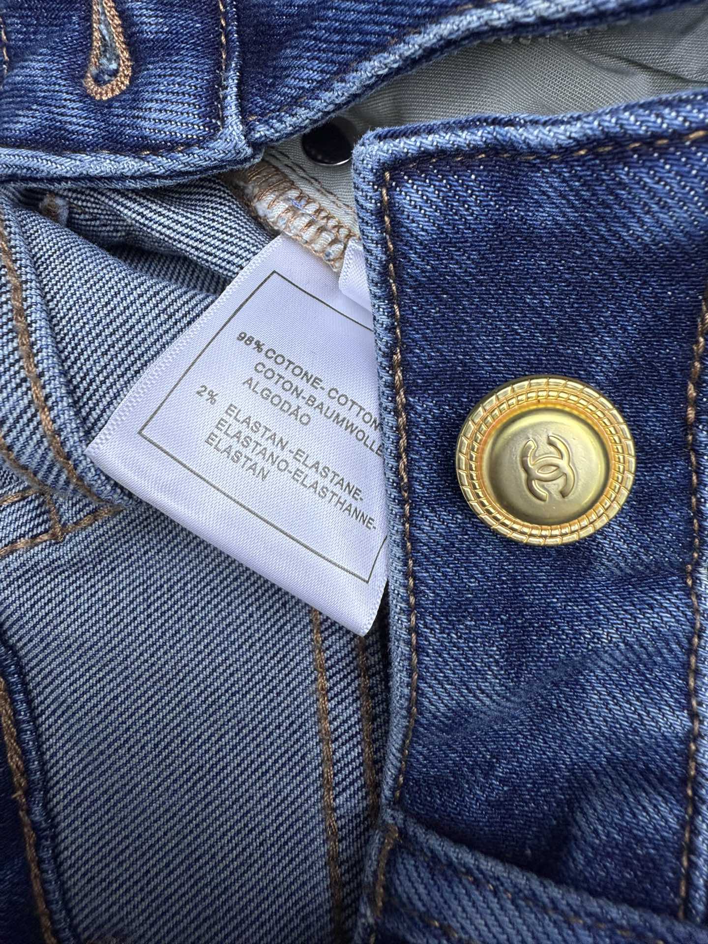 CHANEL 26S STRAIGHT-LEG JEANS 760