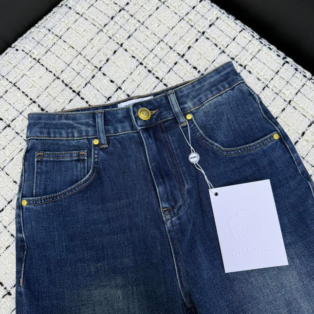 CHANEL 26S STRAIGHT-LEG JEANS 760