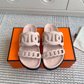 HM 26S EXTRA SANDAL IN LIGHT PINK CALFSKIN AND SUEDE