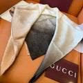 GUCCI 25S SCARF 90 IN SILK 600369