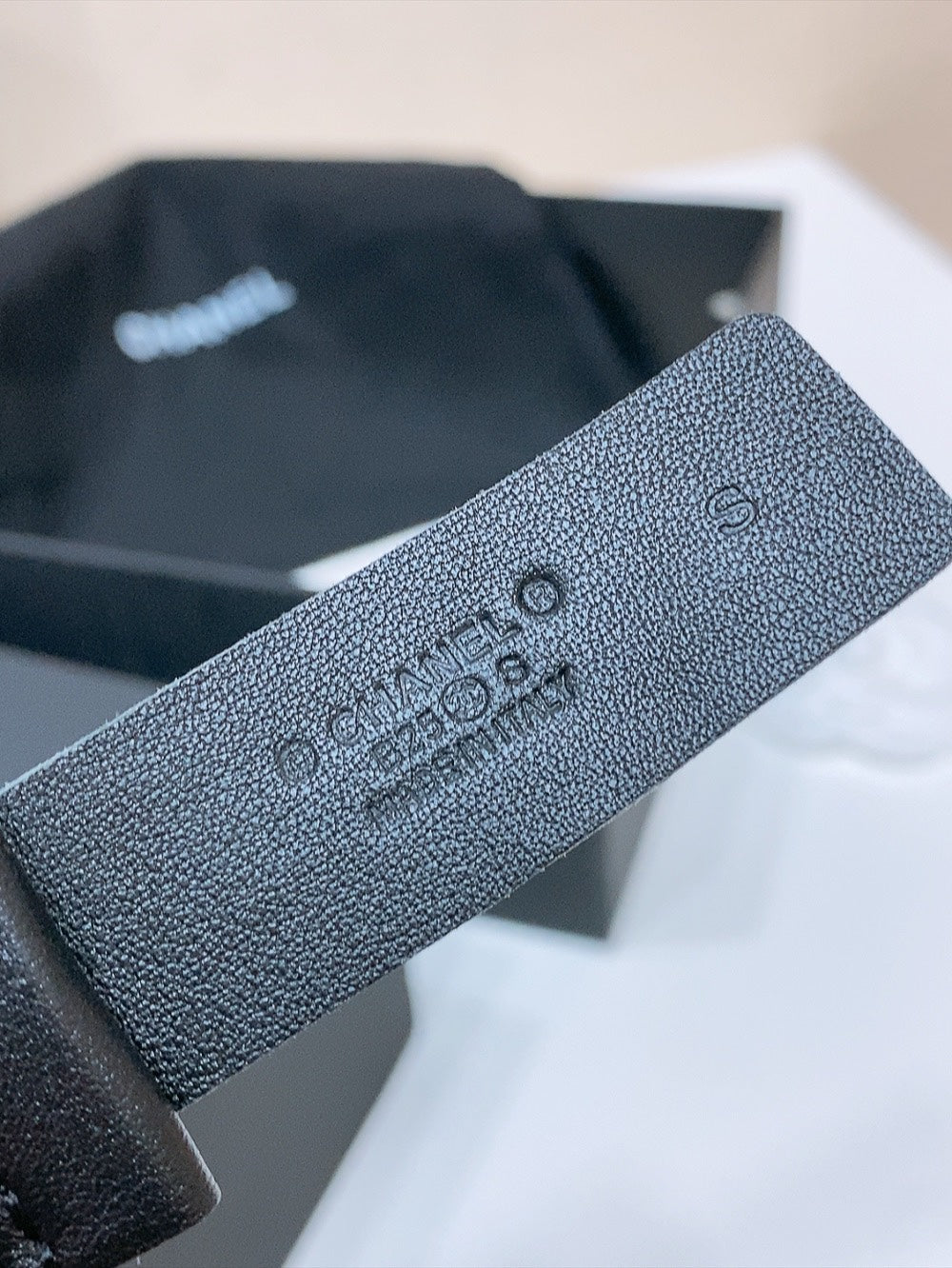 DOUBLE C ELASTIC BELT 30MM IN BLACK CANVAS SILVER HARDWARE