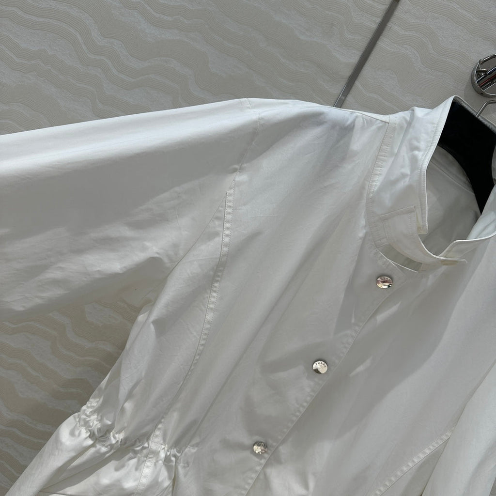 PRADA WINDBREAKER JACKET WITH TRIANGULAR POCKETS 276314