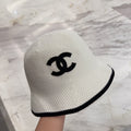 KNITTED BUCKET HAT IVORY 665963
