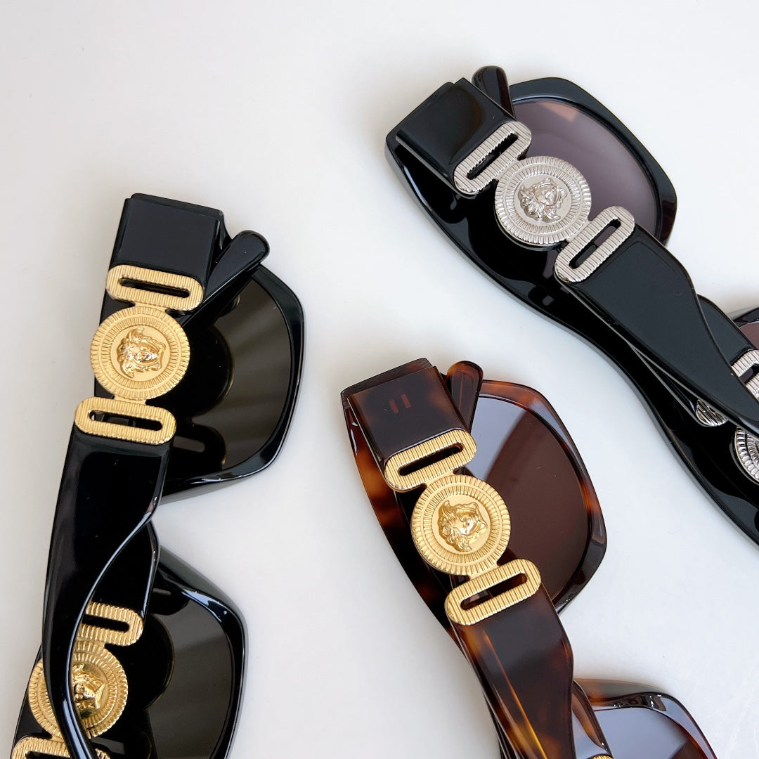 MEDUSA BIGGIE SQUARE FRAME SUNGLASSES VE4479U IN ACETATE