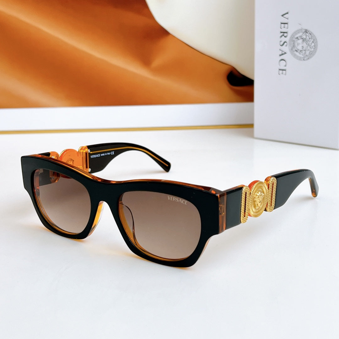 MEDUSA BIGGIE SQUARE FRAME SUNGLASSES VE4479U IN ACETATE