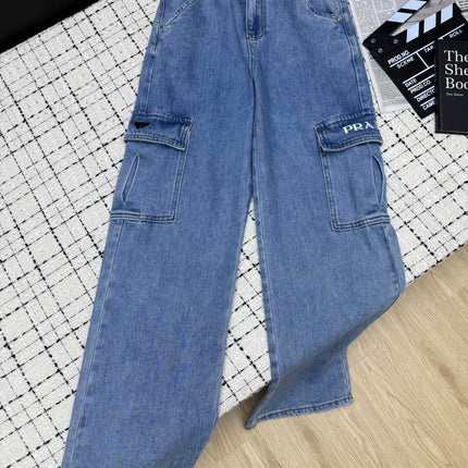 PRADA 26S CARGO JEANS 600