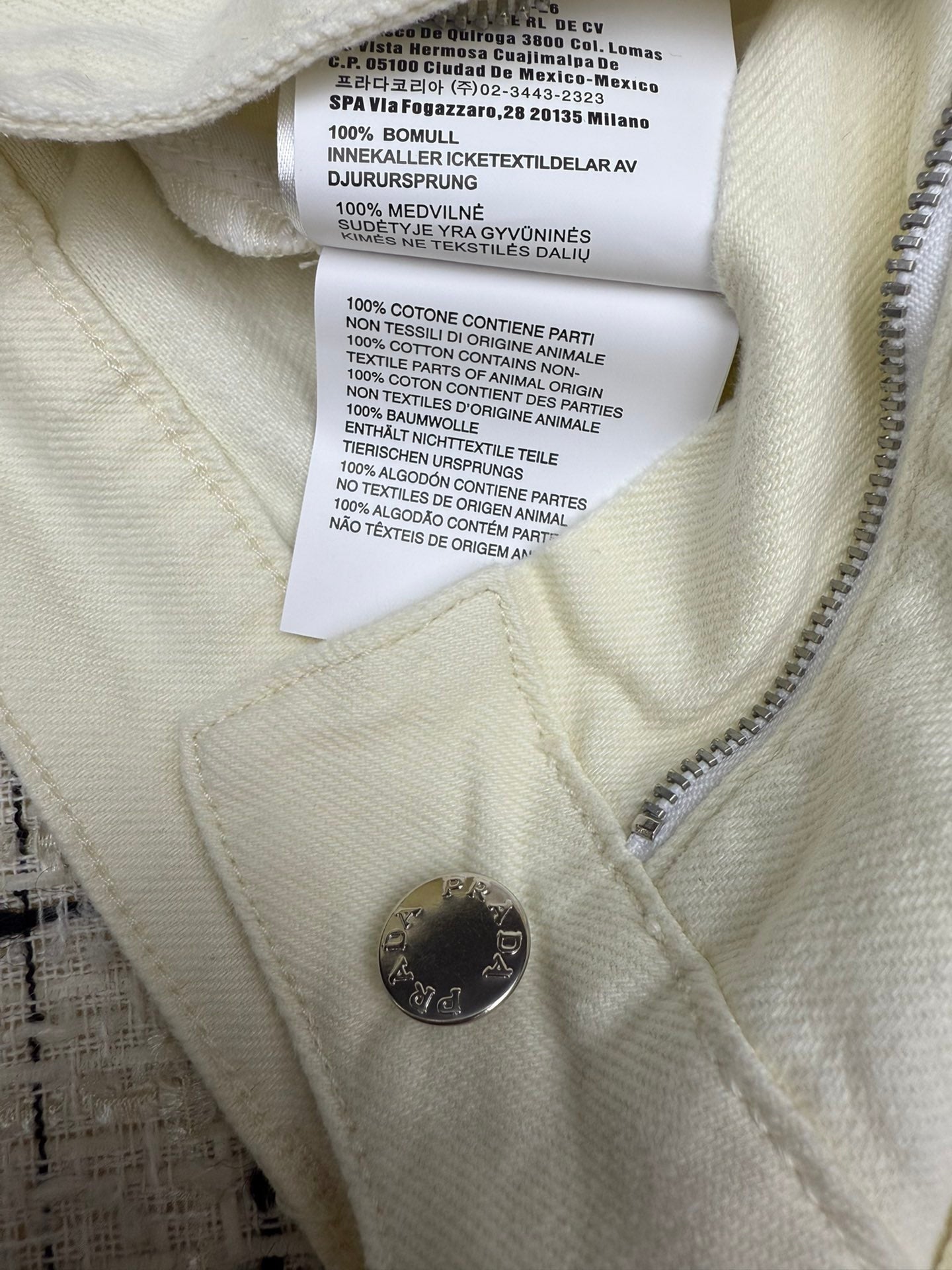 PRADA 26S CARGO JEANS 599