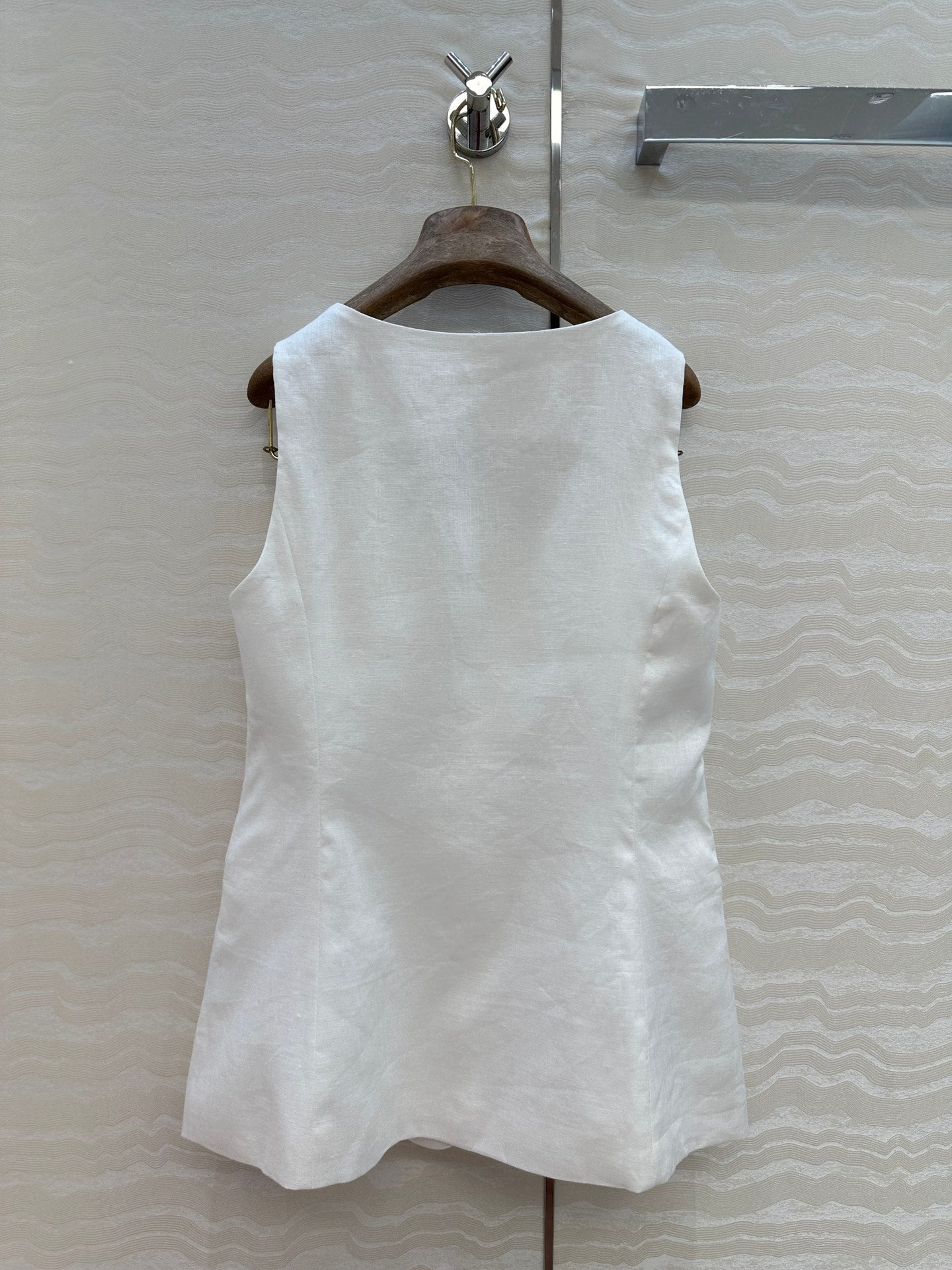 LP SLEEVELESS LINEN BLAZER 272243