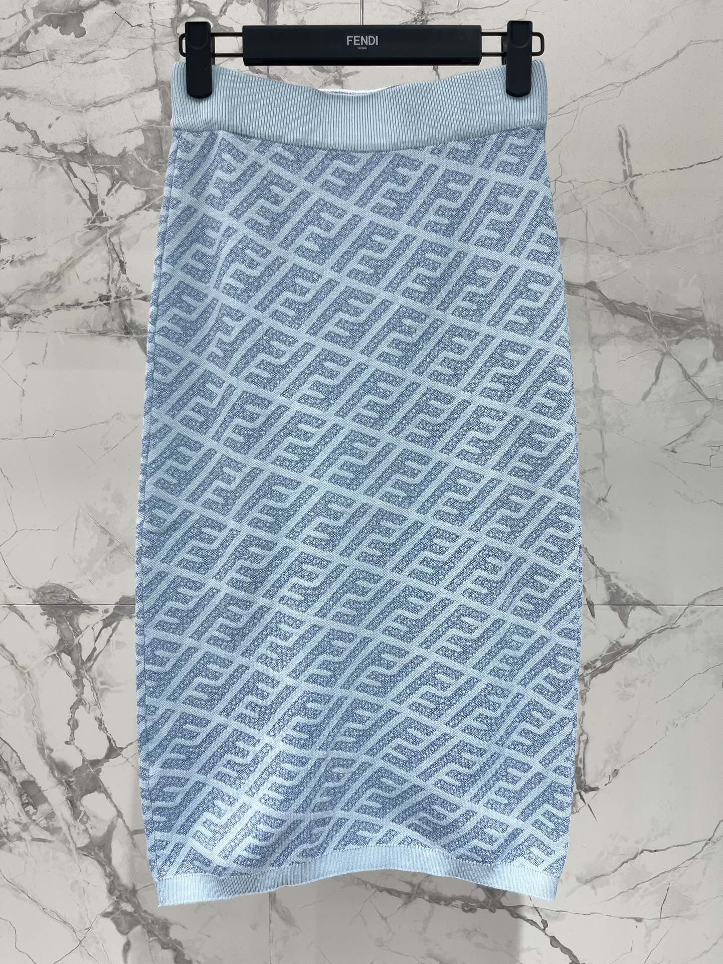 FEND 25S JACQUARD KNIT DRESS 264230