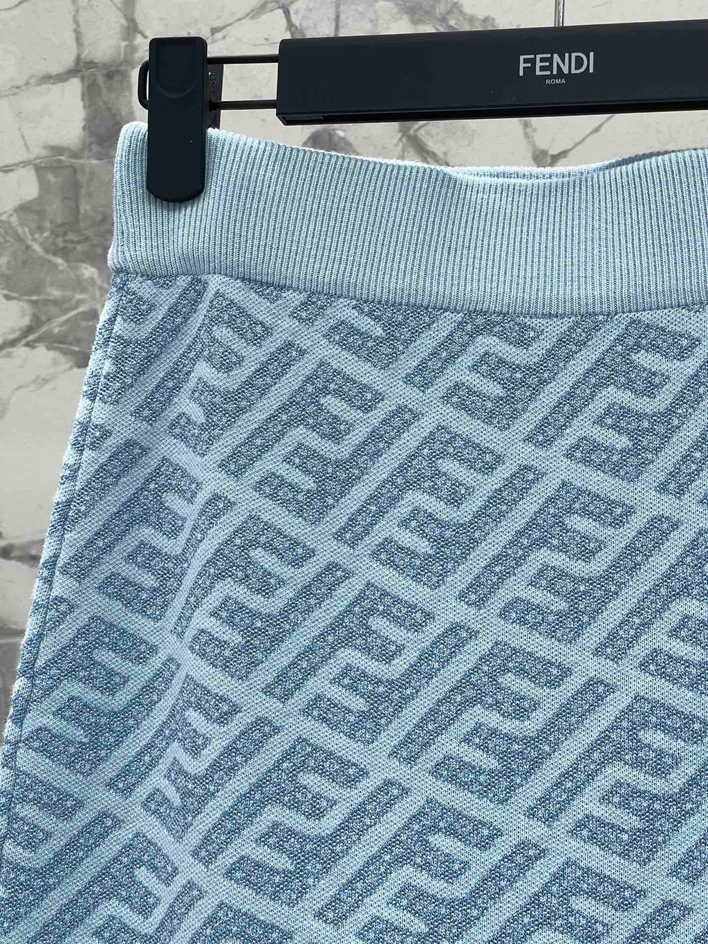 FEND 25S JACQUARD KNIT DRESS 264230