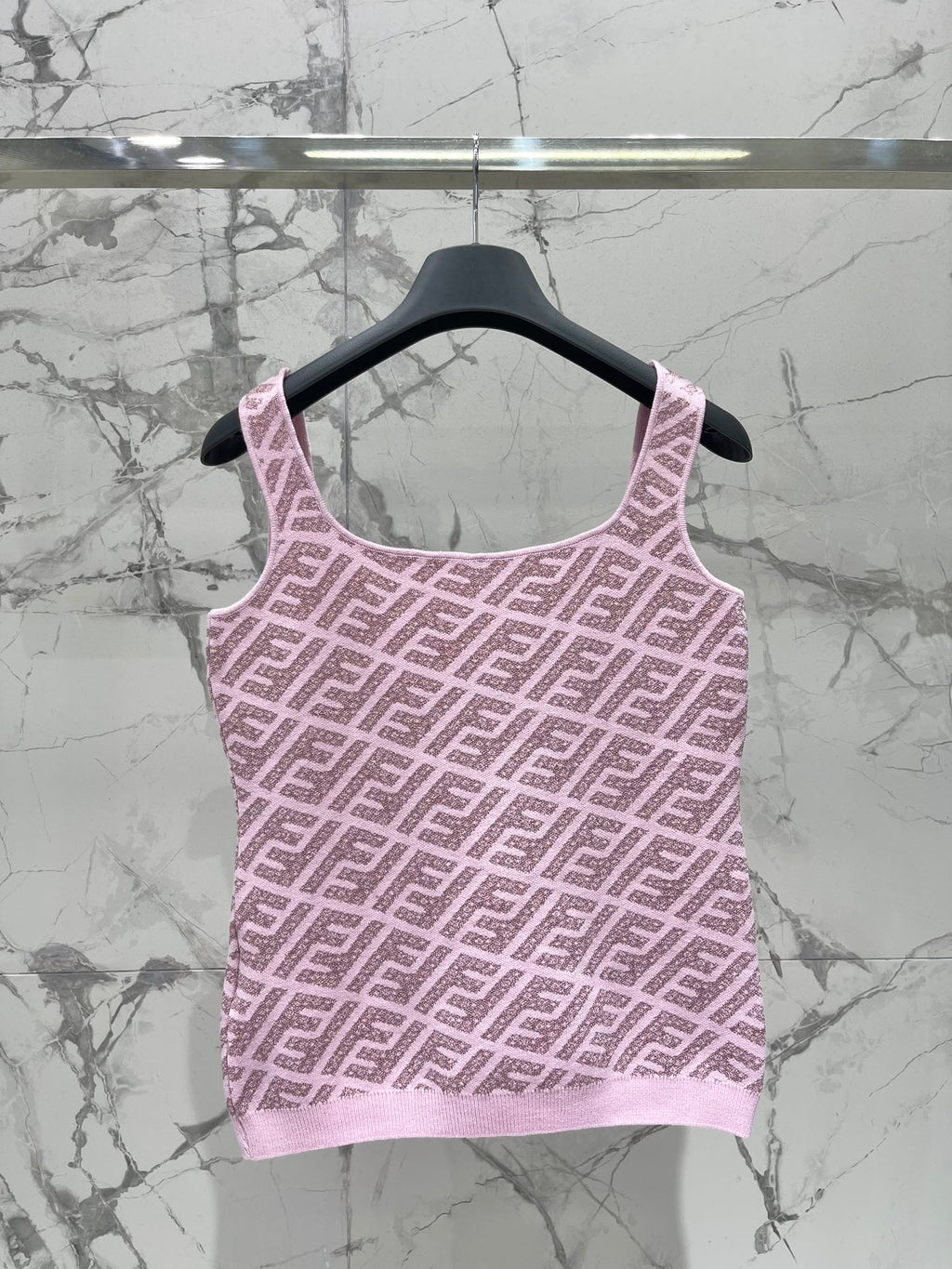 FEND 25S JACQUARD KNIT VEST 264235