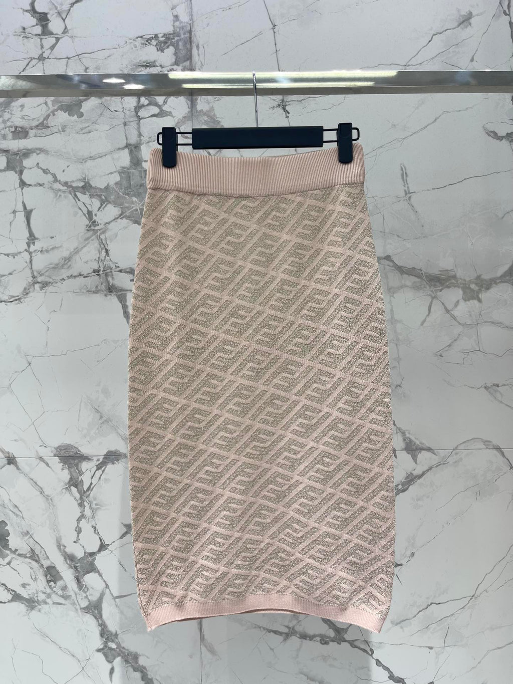 FEND 25S JACQUARD KNIT DRESS 264022