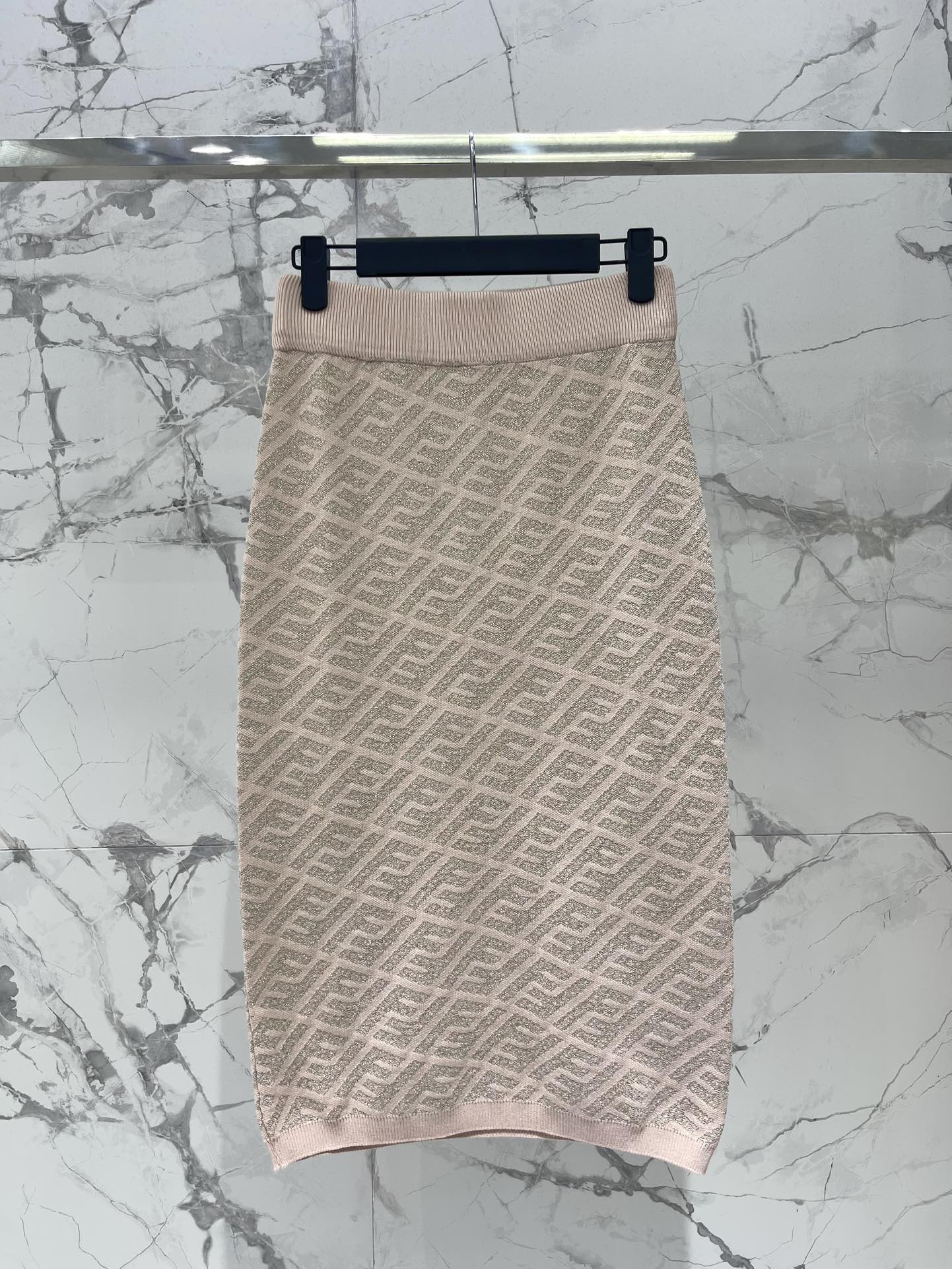 FEND 25S JACQUARD KNIT DRESS 264022