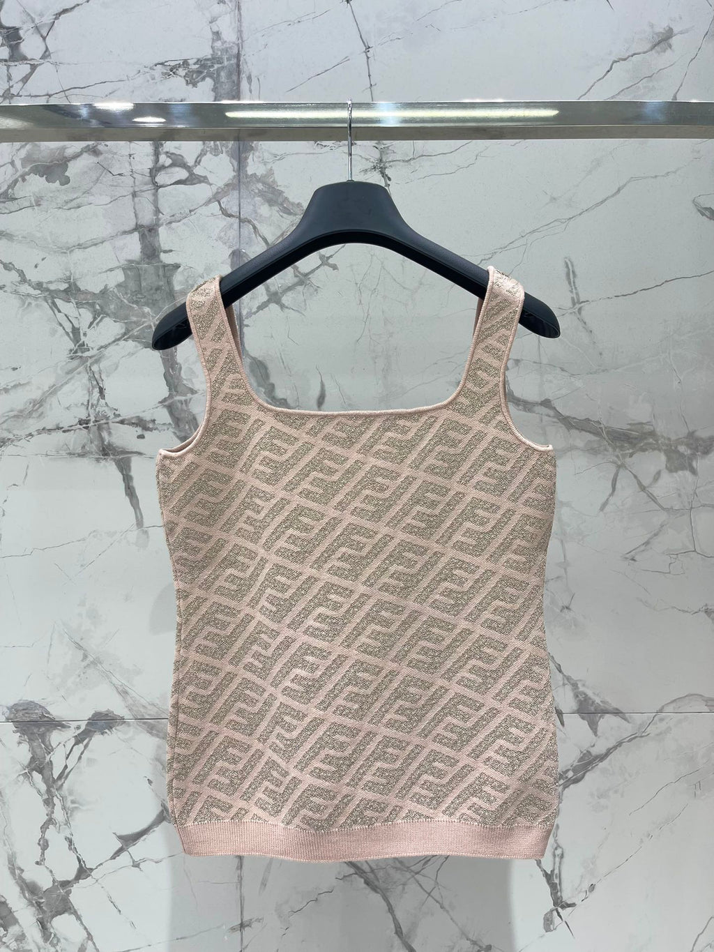 FEND 25S JACQUARD KNIT VEST 264023
