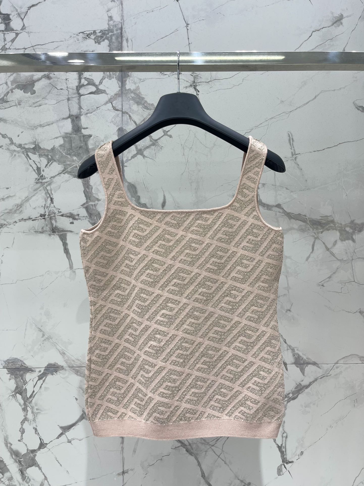 FEND 25S JACQUARD KNIT VEST 264023