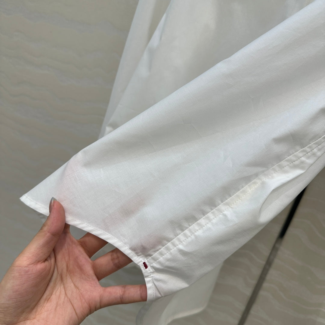 THE ROW CLASSIC WHITE COTTON SHIRT