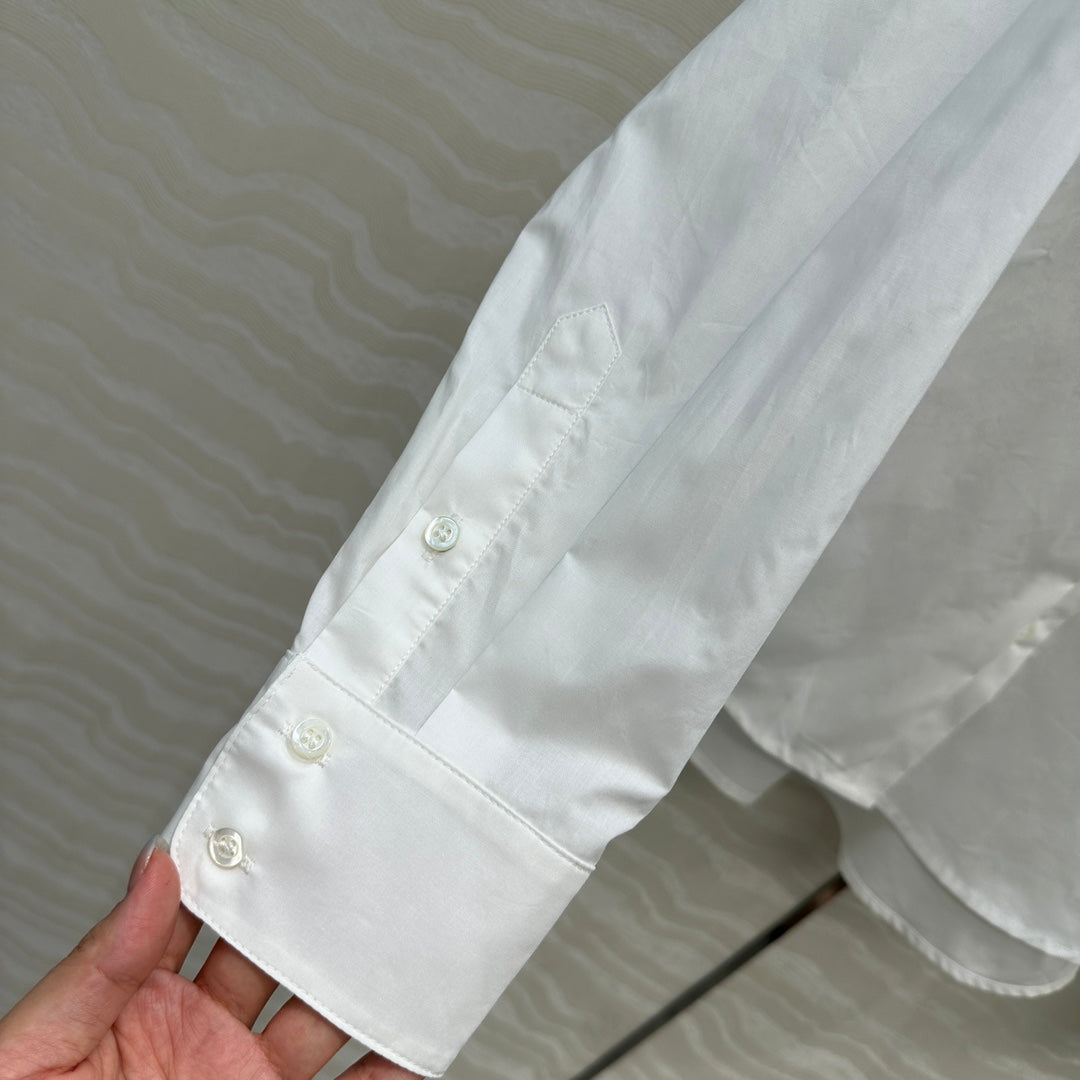 THE ROW CLASSIC WHITE COTTON SHIRT